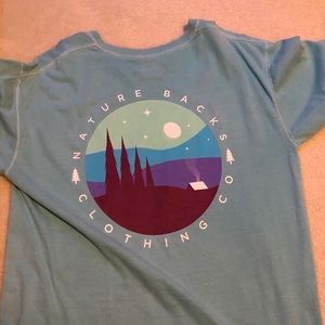 nature back t shirt